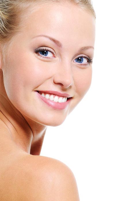 Women with Youthful Skin
