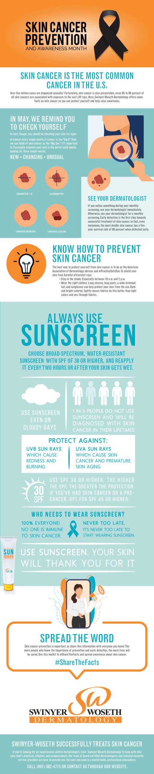 Skin Cancer Prevention Tips in Salt Lake City & South Jordan, UT.
